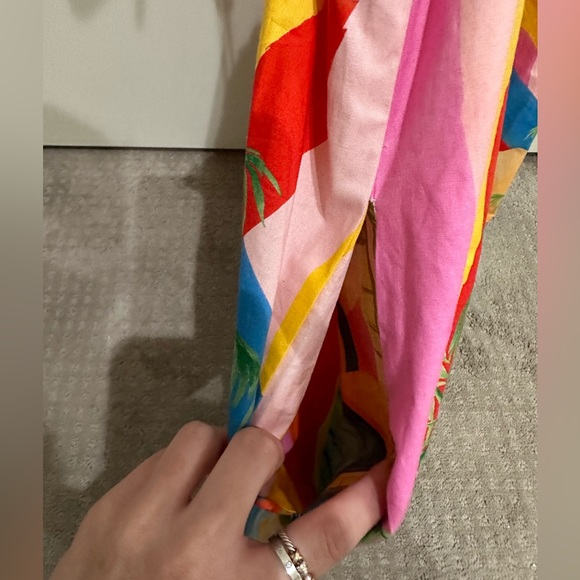 Show me your Mumu small angel mini dress. Rainbow color. - Picture 4 of 6